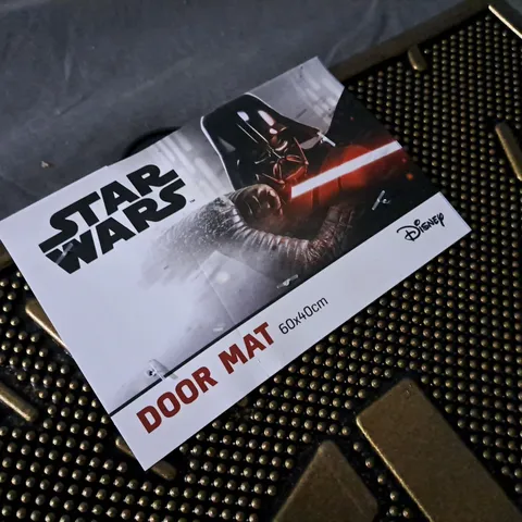 STAR WARS DOOR MAT 60CM X 40CM 