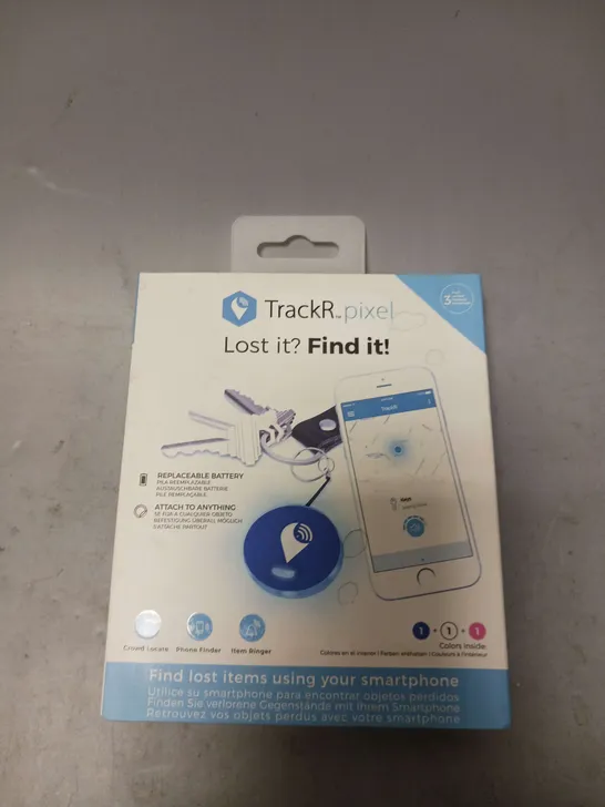 BOXED TRACKR.PIXEL PHONE TRACKER