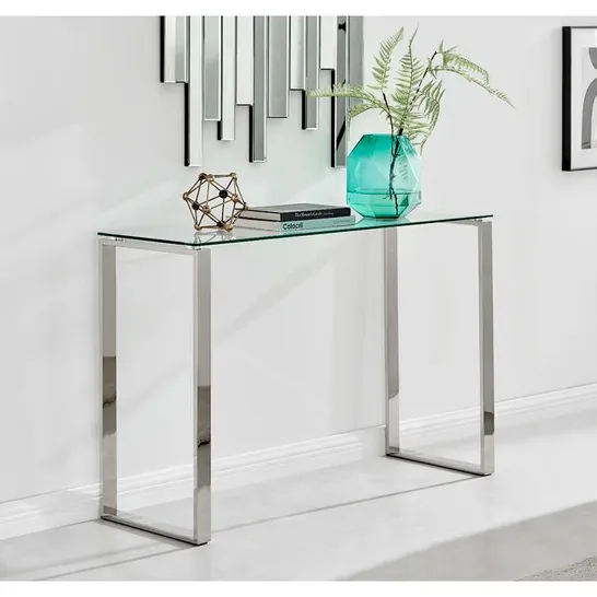 BOXED NEHEMIAH 120CM CONSOLE TABLE