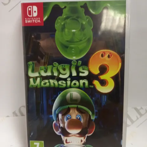 NINTENDO SWITCH LUIGIS MANSION 3 GAME