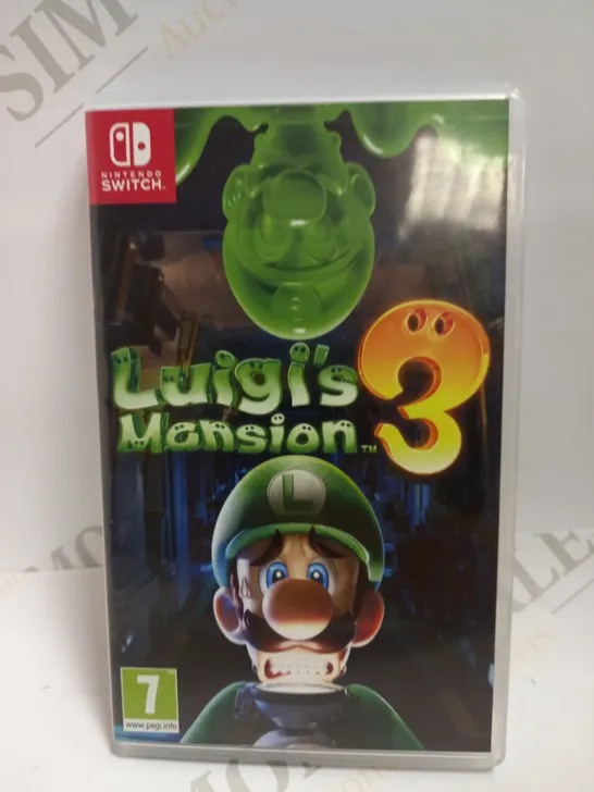 NINTENDO SWITCH LUIGIS MANSION 3 GAME