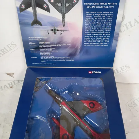 CORGI THE AVIATION ARCHIVE AA32702 1:72 SCALE HAWKER HUNTER F.MK.6A MODEL