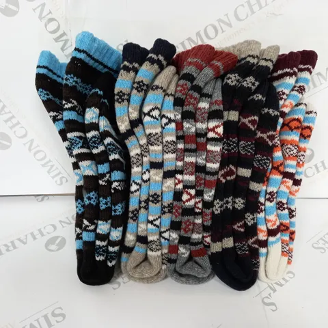 5 PAIRS OF NORDIC SOCKS BJORN MOUNTAIN COLLECTION - XL 