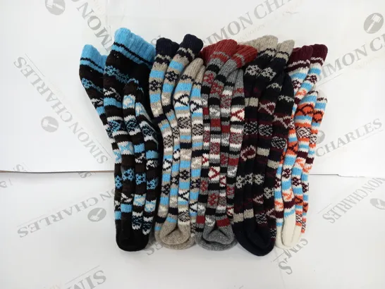 5 PAIRS OF NORDIC SOCKS BJORN MOUNTAIN COLLECTION - XL 