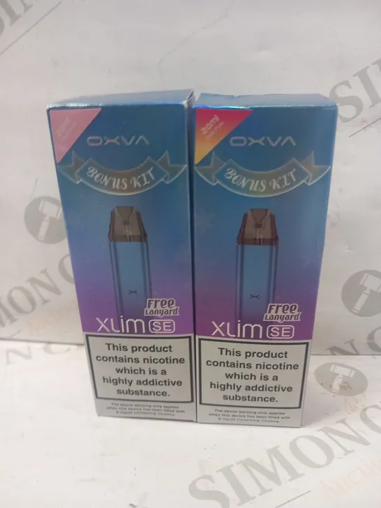 5 BOXED OXVA BONUS KITS XLIM SE