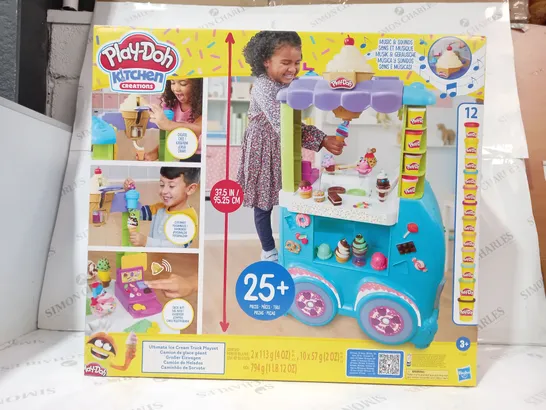 BOXED PLAY-DOH KITCHEN CREATIONS ULTIMATE ICE CREAM TRUCK PLAYSET