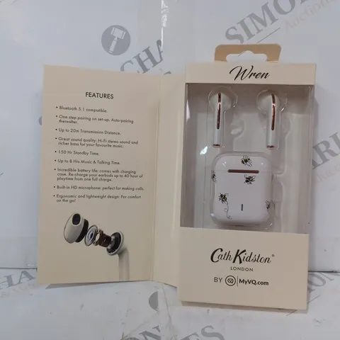 CATH KIDSTON TRUE WIRELESS EARBUDS - BEES