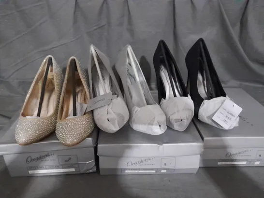 APPROXIMATELY 10 BOXED PAIR OF ASSORTED CASANDRA SHOES IN VARIOUS STYLES AND SIZES 