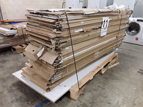 PALLET OF APPROXIMATELY 42 CLAD ON TOWER PANELS