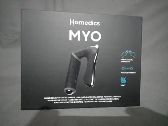 BOXED HOMEDICS MYO HANDHELD PHYSIO MASSAGER 