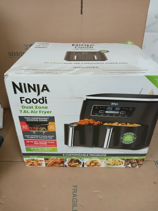 NINJA FOODI MAX DUAL ZONE 9.5L AIR FRYER AF400UK RRP £249