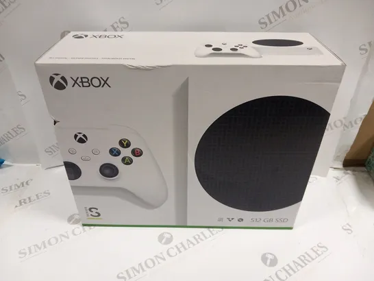 BOXED XBOX SERIES S 512 GB SSD GAMES CONSOLE