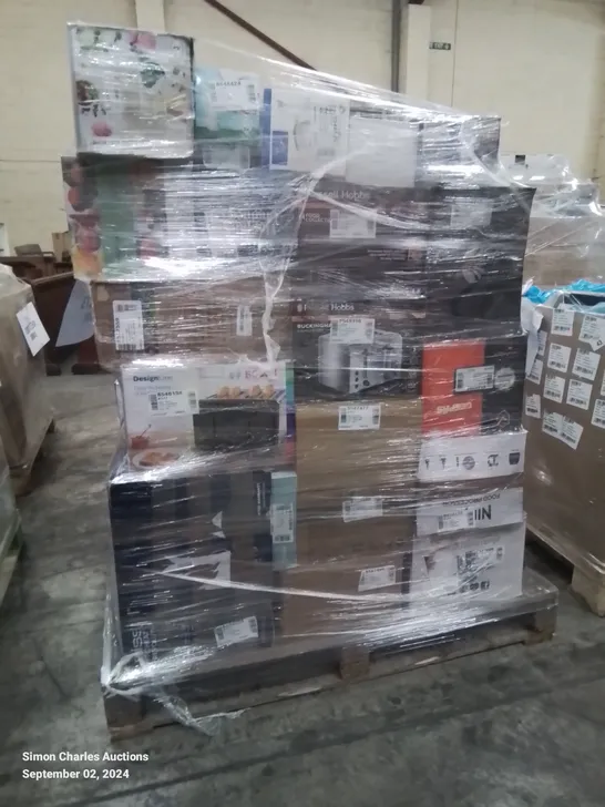 PALLET OF APPROXIMATELY 37 UNPROCESSED RAW RETURN HOUSEHOLD AND ELECTRICAL GOODS TO INCLUDE;