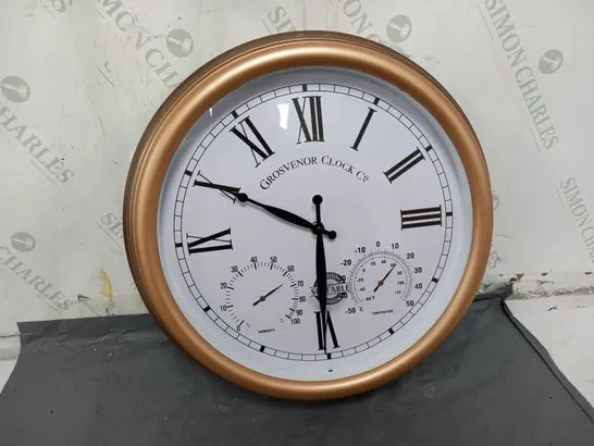 GROSVENOR CLOCK CO 3 DIAL CLOCK