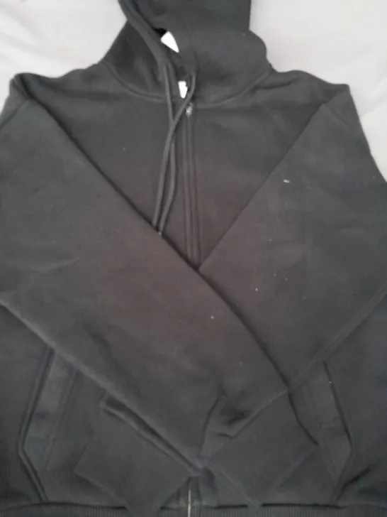 BERSHKA HOODIE IN BLACK SIZE SMALL