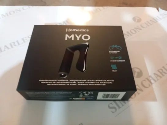 BOXED HOMEDICS MYO HANDHELD PHYSIO MASSAGER 