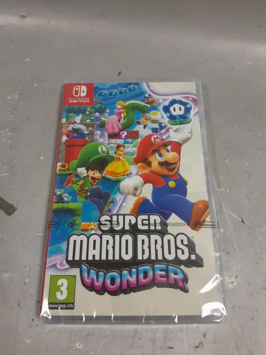 SEALED SUPER MARIO BROS WONDER FOR NINTENDO SWITCH 