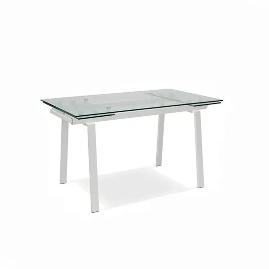 BOXED BRIMMER EXTENDABLE DINING TABLE (1 BOX)