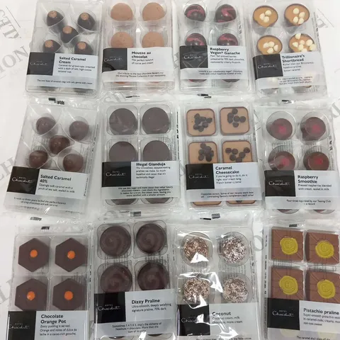 APPROXIMATELY 18 ASSORTED HOTEL CHOCOLAT SELECTORS PACKS
