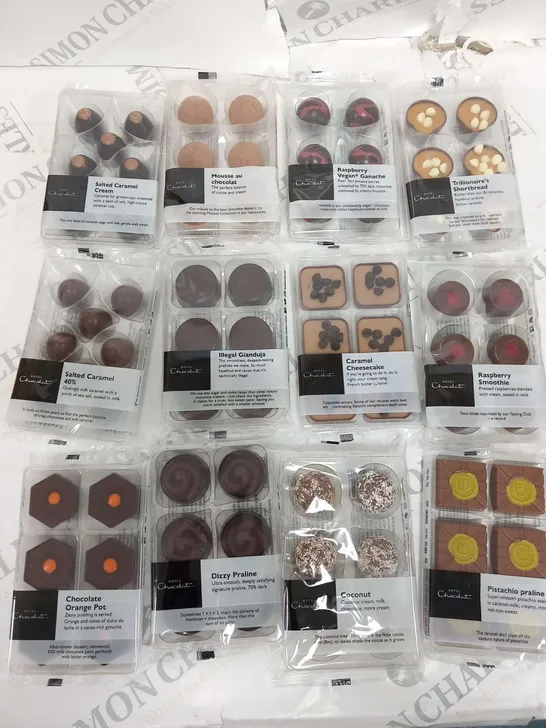 APPROXIMATELY 18 ASSORTED HOTEL CHOCOLAT SELECTORS PACKS