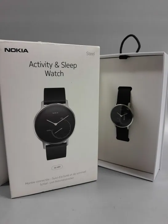 BOXED NOKIA STEEL ACTIVITY & SLEEP WATCH 