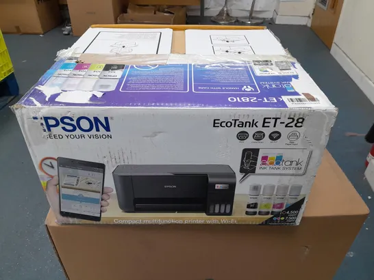 EPSON ECO-TANK ET-2810 MULTI FUNCTION PRINTER