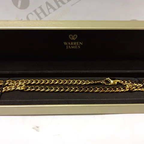 WARREN JAMES CUBAN CHAIN (GOLD)