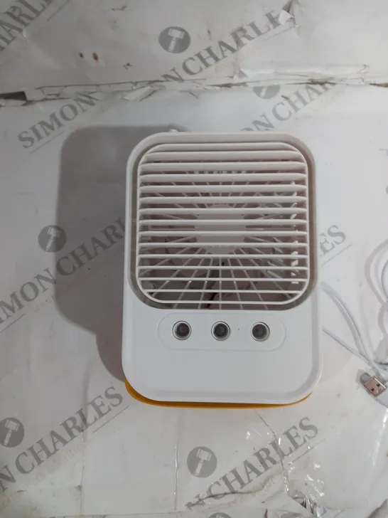 BOXED OUTLET RECHARGEABLE PERSONAL SPACE COOLER FAN