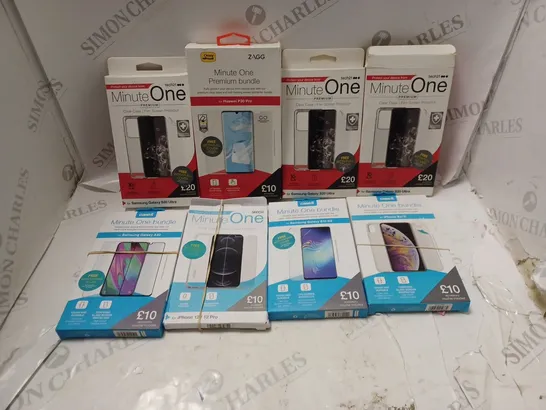 APPROXIMATELY 20 ASSORTED PROTECTIVE SMARTPHONE CASES TO INCLUDE GALAXY S20 ULTRA, IPHONE XS, GALAXY S10 ETC 