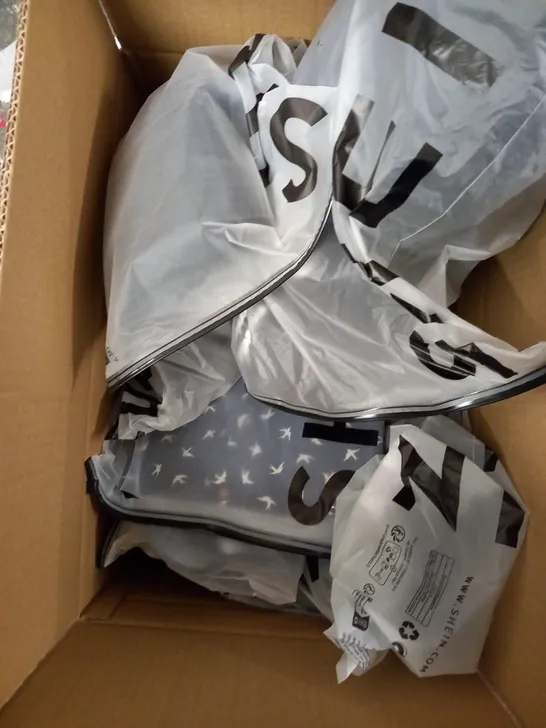 MEDIUM BOX OF ASSORTED SHEIN CLOTHING ITEMS