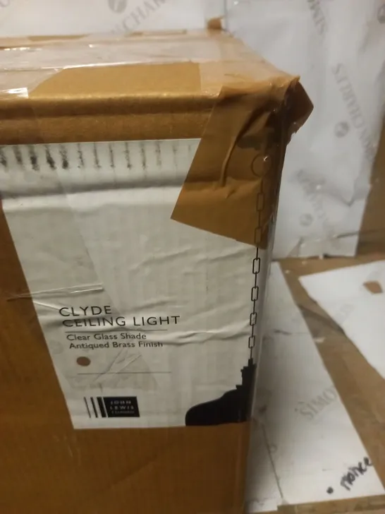 JOHN LEWIS CLYDE CEILING LIGHT