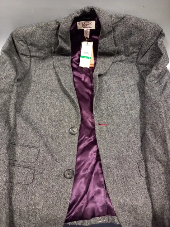 PENGUIN GREY BLAZER - L