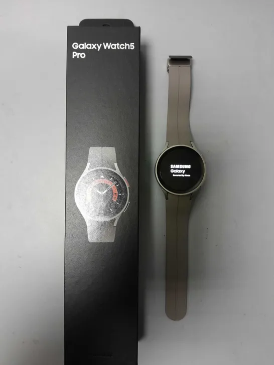 BOXED SAMSUNG GALAXY WATCH 5 PRO SMARTWATCH 