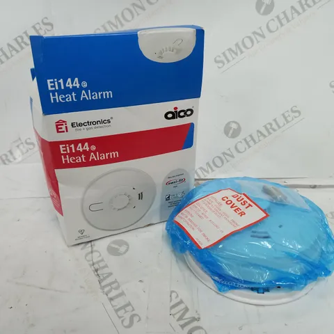 BOXED AICO Ei144 HEAT ALARM