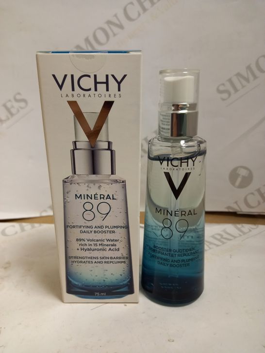 VICHY MINERAL 89 FORTIFYING AND PLUMPING DAILY BOOSTER 75ML