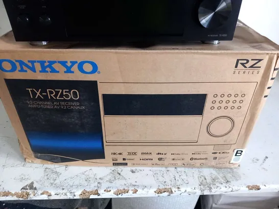 ONKYO TXRZ50 BLACK DOLBY ATMOS AND DTS:X HOME CINEMA, SURROUND SOUND, AV RECEIVER RRP £1399
