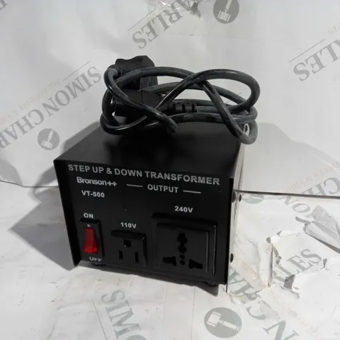 BRONSON+ STEP UP STEP DOWN VOLTAGE CONVERTER