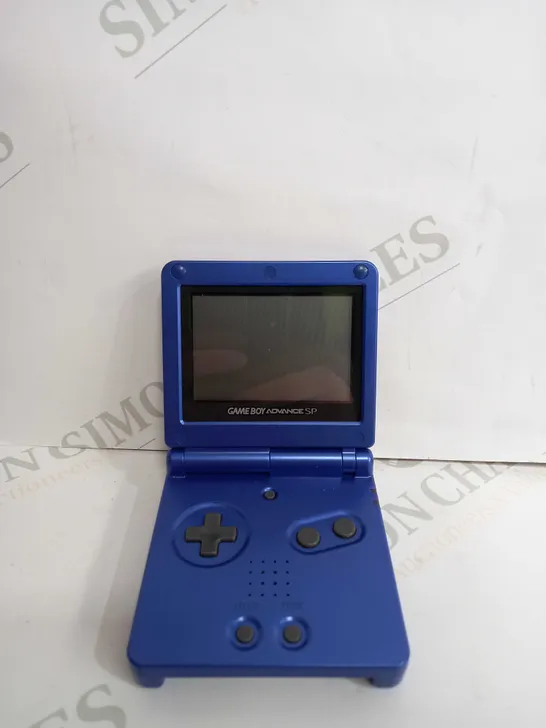 NINTENDO GAME BOY ADVANCE SP - MODEL AGS-001 IN BLUE - NO BOX