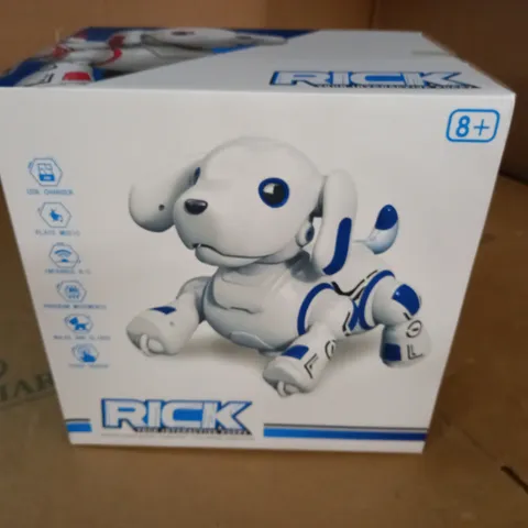 BOXED RICK ROBOTIC DOG