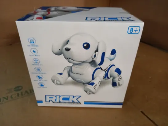 BOXED RICK ROBOTIC DOG