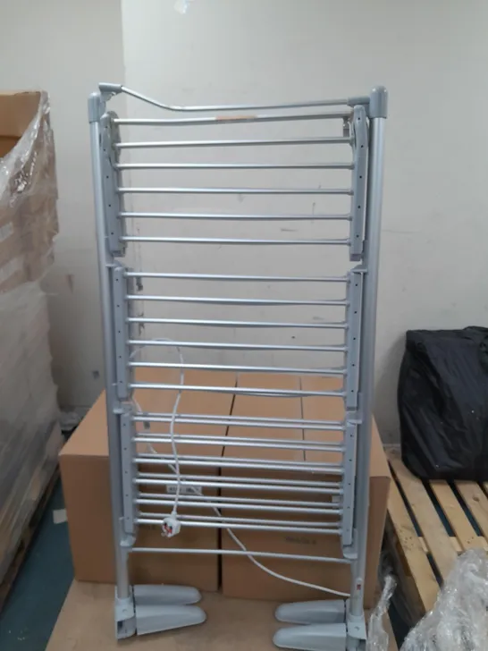 ORGANISED OPTIONS 3 TIER HEATED AIRER WITH 21M DRYING SPACE - COLLECTION ONLY