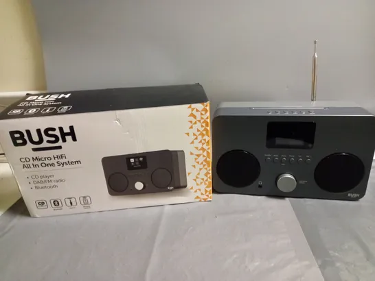 BOXED BUSH CD MICRO HIFI ALL IN ONE SYSTEM 