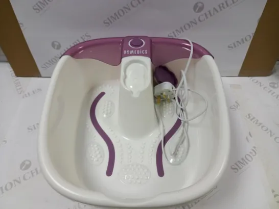 HOMEDICS BUBBLEMATE FOOT SPA AND MASSAGER