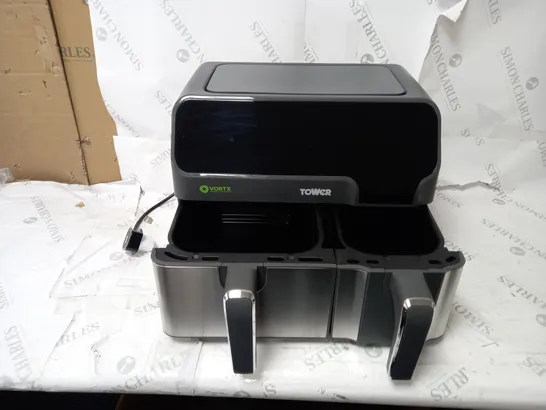 BOXED TOWER VORTEX T17099 ECO DUO DIGITAL AIRFRYER