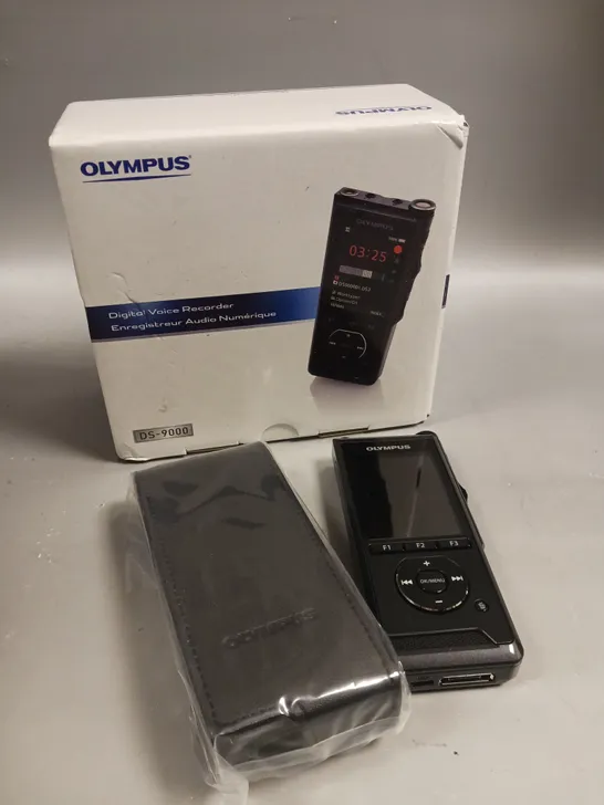 BOXED OLYMPUS DS-9000 DIGITAL VOICE RECORDER 