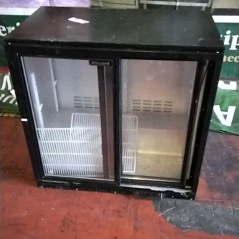 BLIZZARD DISPLAY DRINKS FRIDGE WITH SLIDING DOORS