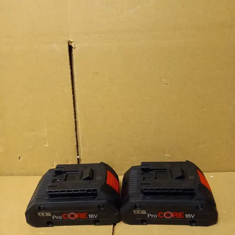 BOSCH PROFESSIONAL CORDLESS TOOL BATTERY PACKS