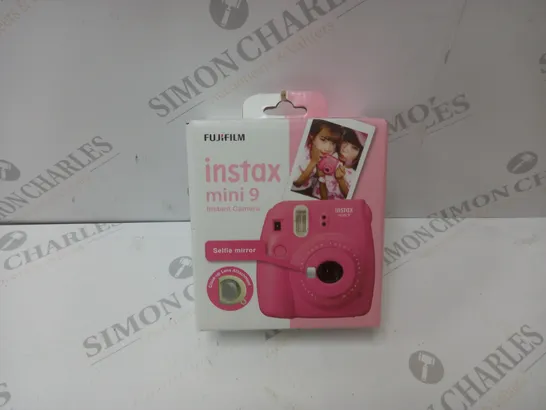 BRAND NEW BOXED FUJIFILM INSTAX MINI 9 INSTANT CAMERA - PINK