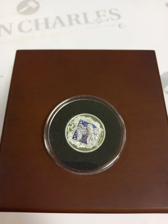 BOXED BRITISH ISLES 2022 CHRISTMAS SILVER PROOF SOVEREIGN 