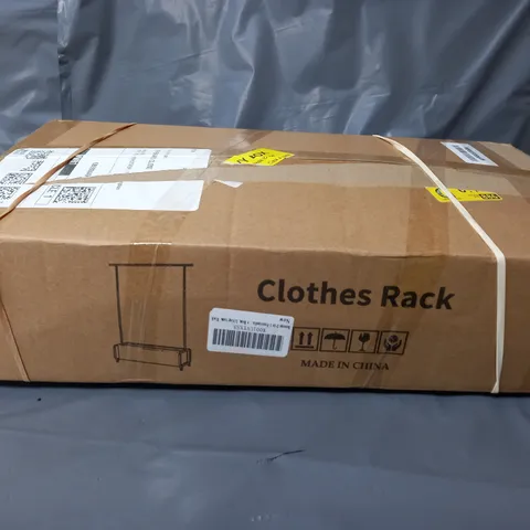 BOXED CLOTHES RACK